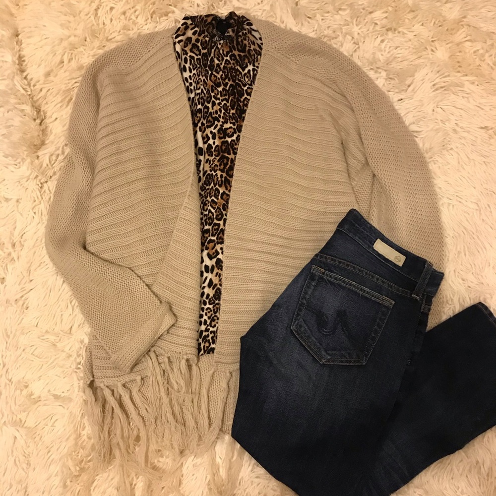 Tan sweater only